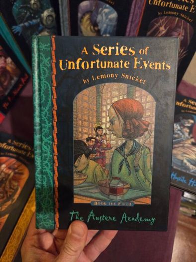 A Series of Unfortunate Events by Lemony Snicket - 13 Hardback Book Collection
