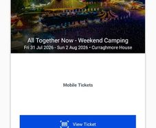 All Together Now Tickets