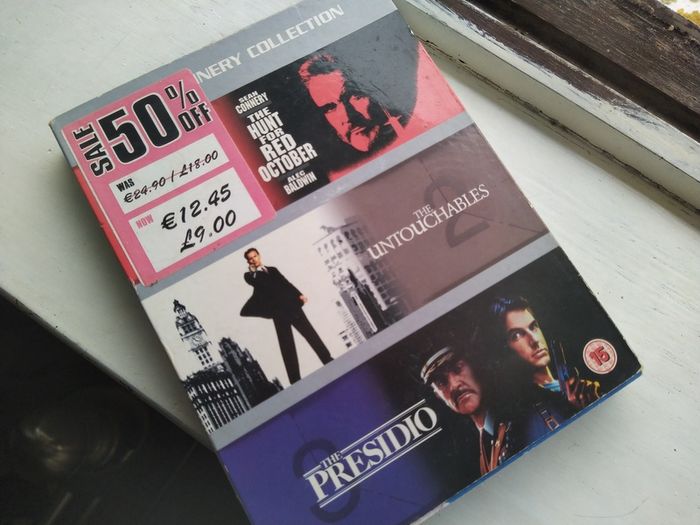 Sean Connery 3 Movie Dvd Boxset