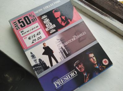Sean Connery 3 Movie Dvd Boxset