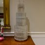 Pair of Eichholtz Tiered Crystal Table Lamps - Art Deco Style Image 4