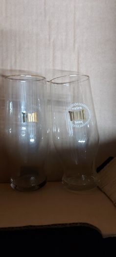 2 x time 1/2 pint glasses extremely rare,,buyer collects, to fragile to post