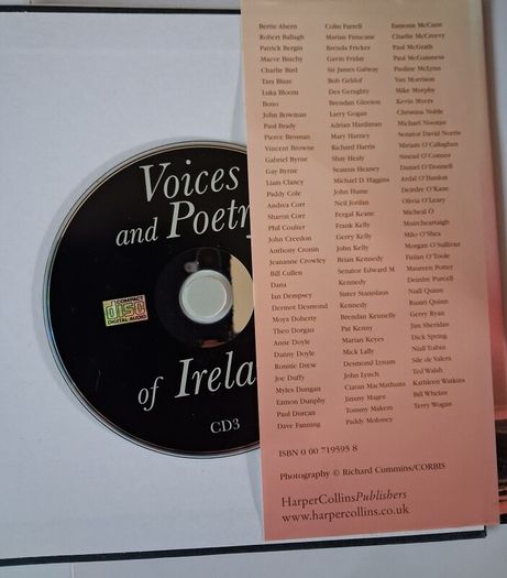 Voices & Poetry of Ireland with 3 CDs