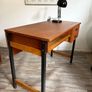Vintage Retro Mid Century Teak Desk Image 3