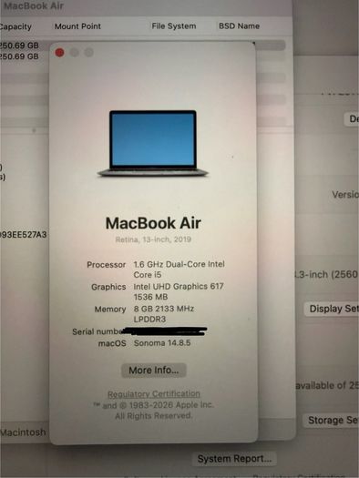 2019 MacBook Air Retina 13-inch (Space Grey)