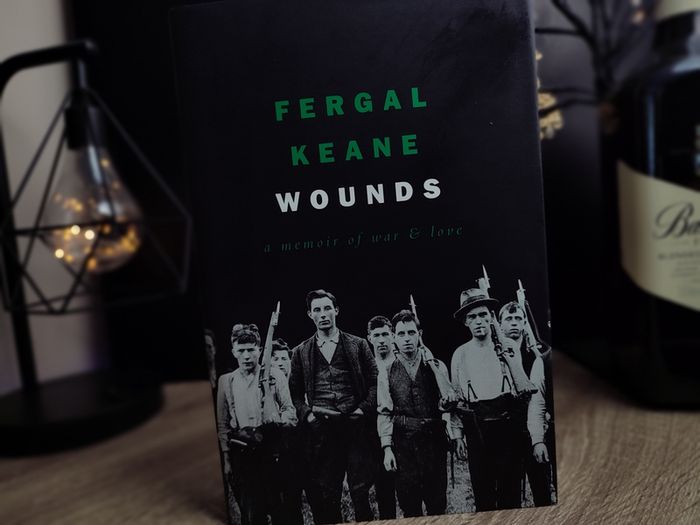 Wounds: A Memoir of War and Love ! Irish Interest ! Hardcover ! 2017 ! by William Collins !