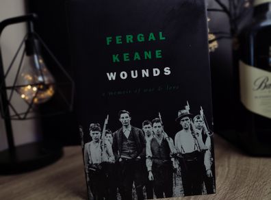 Wounds: A Memoir of War and Love ! Irish Interest ! Hardcover ! 2017 ! by William Collins !