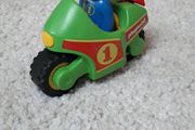 Playmobil 123 Vintage 1990s Motorcyclist