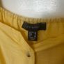 Primark Yellow Linen Blend Wide Leg Jumpsuit - Size 10 Image 5