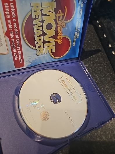 Monsters inc DVD