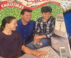 Vintage 90's Christmas "Computer Success" Magazine