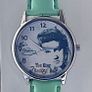 Elvis Wrist watch, Green Strap Image 4
