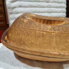 Vintage Romertopf Clay Terra Cota