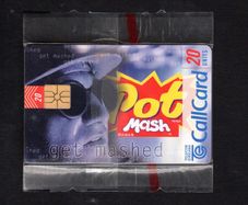 1998 Ireland 20 unit Pot Mash (Gemplus GEM1) Call Card Mint in packaging. Eireann card number 1201.