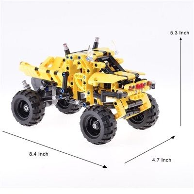 Technic Pullback Challenger Truck 402 PCS Building Block