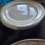 18 Piece of Antique Delf including 2 Lidded Tureen, 2 Platter Plates, Gravy Boat and Plates Image 4