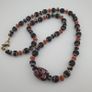 Vintage Venetian Style Mix Eyes & Trade Glass Beads Necklace Image 3