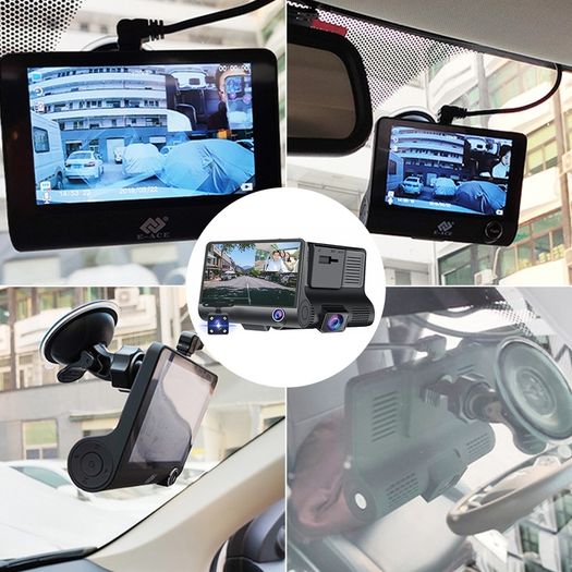 Dashcam 3 channel 1080p