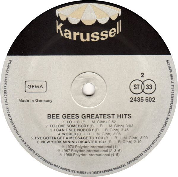 Bee Gees  Greatest Hits