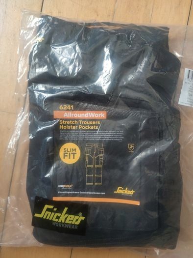 Snickers trousers Slim Fit All around size 092 black sealed