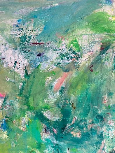 LARGE ORIGINAL ART Original Abstract Landscape