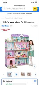 Lillie's Wooden doll House