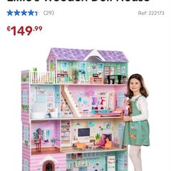 Lillie's Wooden doll House