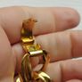 A striking and stylish vintage gold-tone necklace. Image 7
