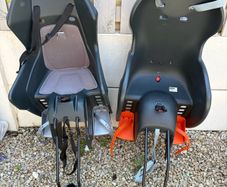 X2 Polisport child bike seats