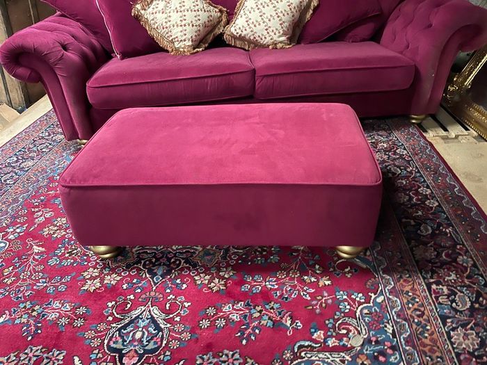 Large pick sofa