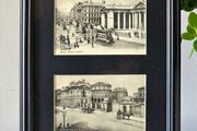 Framed Vintage Dublin Postcards Historic Dublin Wall Art
