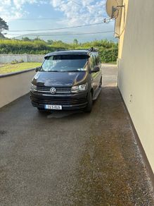 Camper van on hold