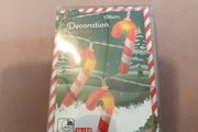 Candy cane LED christmas lights
