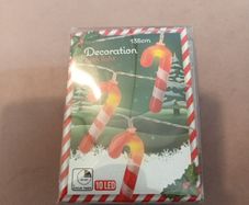 Candy cane LED christmas lights