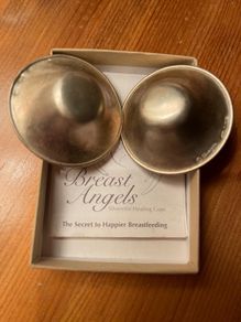 Breast Angel Silver Nursing Cups