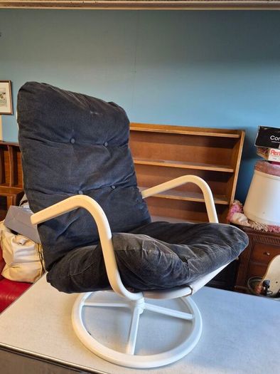 vintage ikea swivel chair