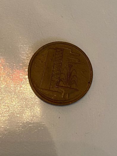 1974 Singaporean 1 cent