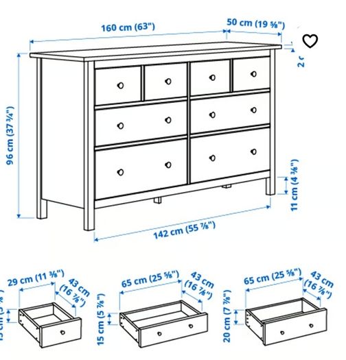 IKEA chest of drawers