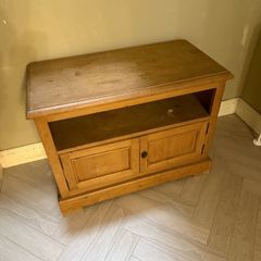 Solid pine TV unit