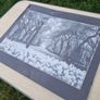 Large art photograph of Central Park in New York Image 4