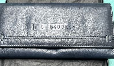 Navy Leather Purse