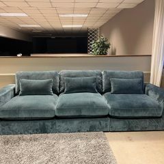 (New)3 Seater Sofa ( Teal )