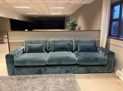 (New)3 Seater Sofa ( Teal )