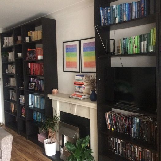 Ikea bookshelves