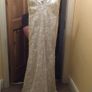 Allure bridal wedding dress ivory lace and silk fabulous detailing Image 7
