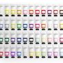 48 Piece Set (48 x 22ml) Tubes in Rich Vibrant Colours - High-Pigment, Satin-Finish Basic, Neon, Pastel, Metallic & Glitter Colours for Painting Canvas, Paper, Wood, Clay, Fabric (FREE POSTAGE) Image 6