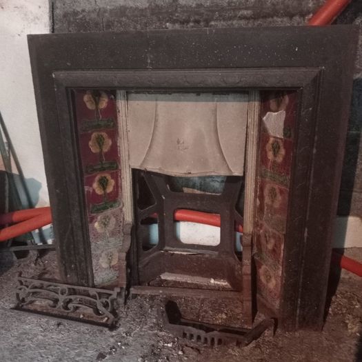 cast Iron fireplace