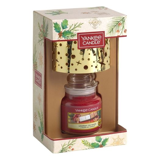 Yankle Candle Jar Candle & Shade Gift Set