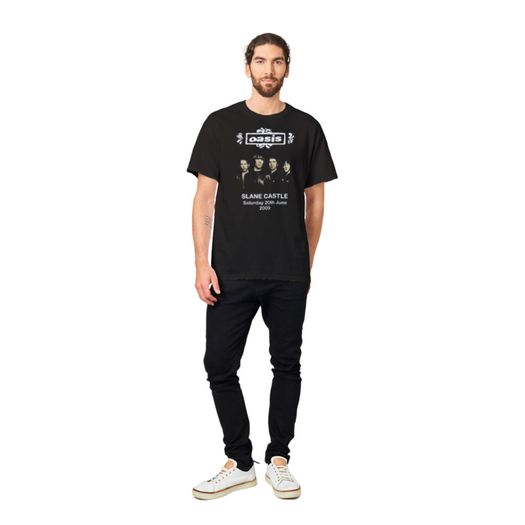 Oasis Slane Castle Ireland 2009 Commemorative Tee