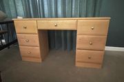 7 Drawer Bedroom Dressing Table / Desk /Vanity
